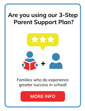 LAU 3-Step Parent Support Plan graphic